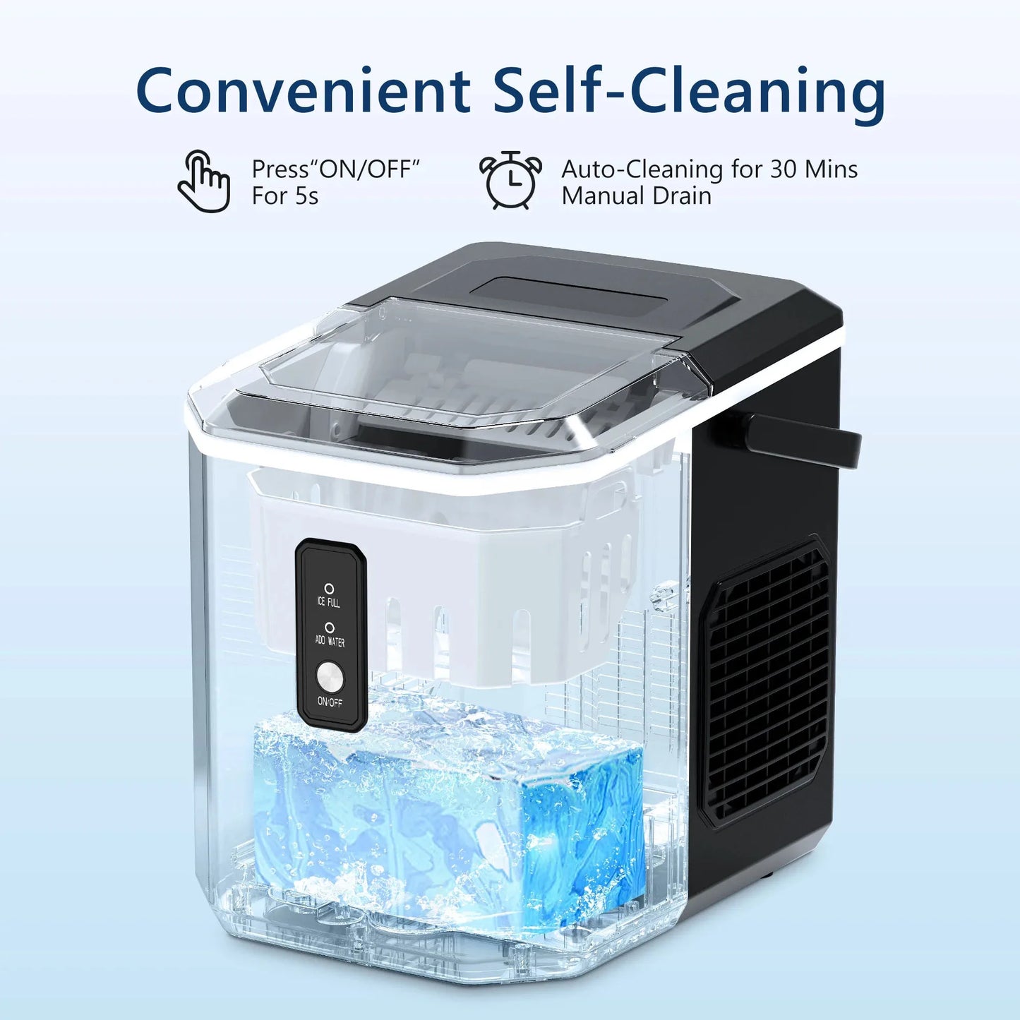 SIMZLIFE Ice Maker Countertop