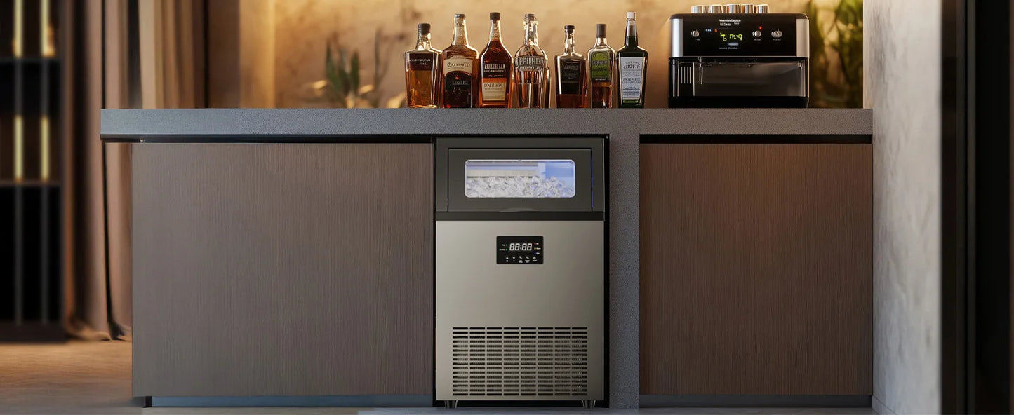 Commercial Ice Maker Machine Stainless Steel