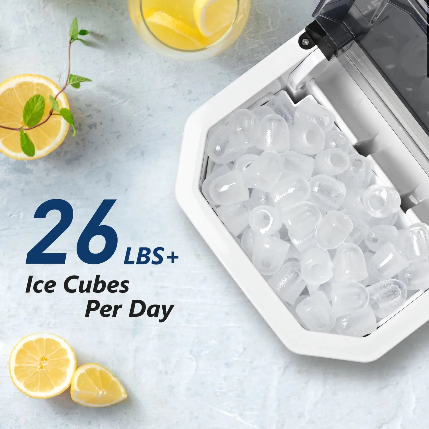 SIMZLIFE Ice Maker Countertop