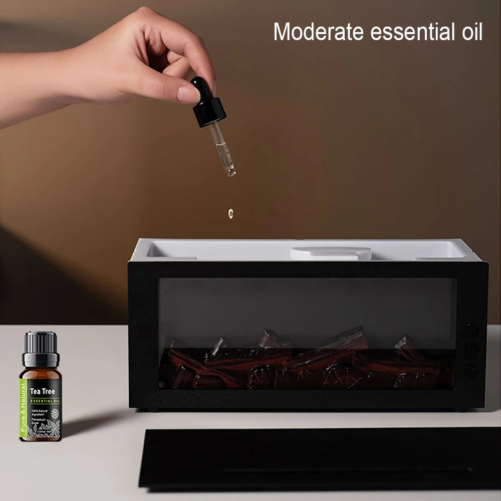 2025 Aromatherapy Ultrasonic Humidifier Essential Oil Diffuse