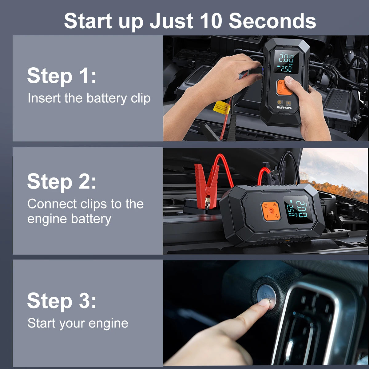 Car Jump Starter 4000A/7000A