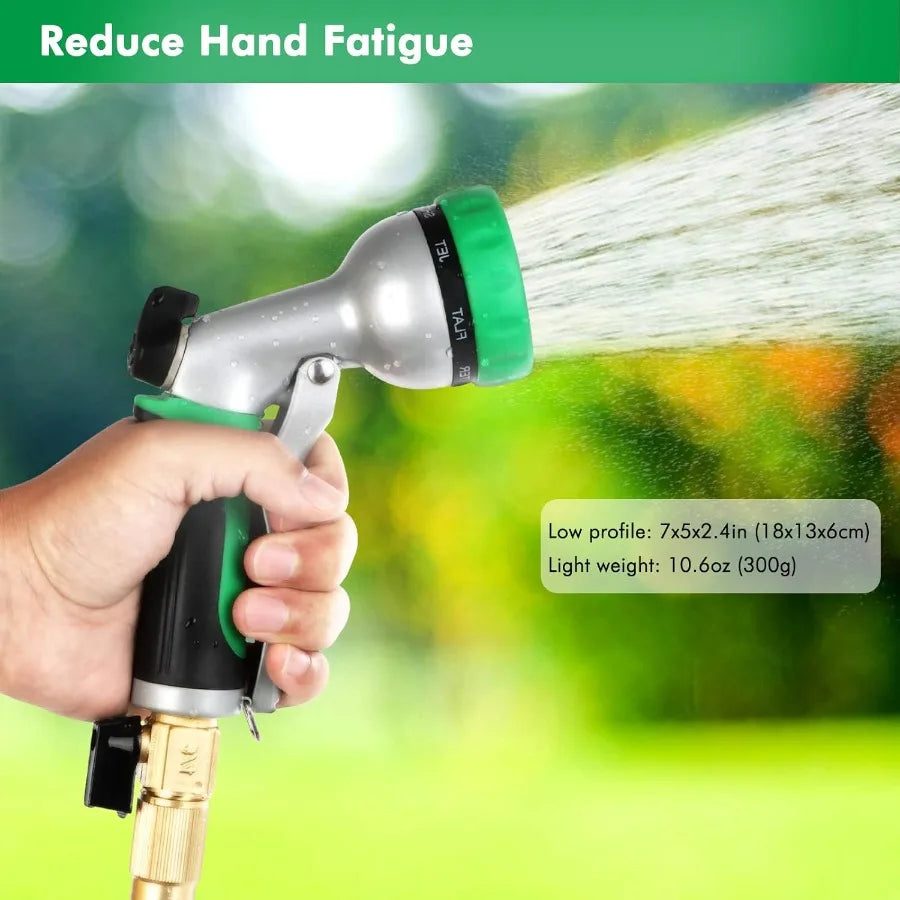 Garden Hose Nozzle Heavy Duty Metal Water