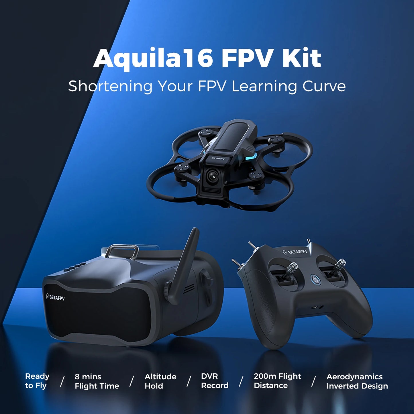Kit Brushless Racing Drone Professional Quadcopter Indoo
