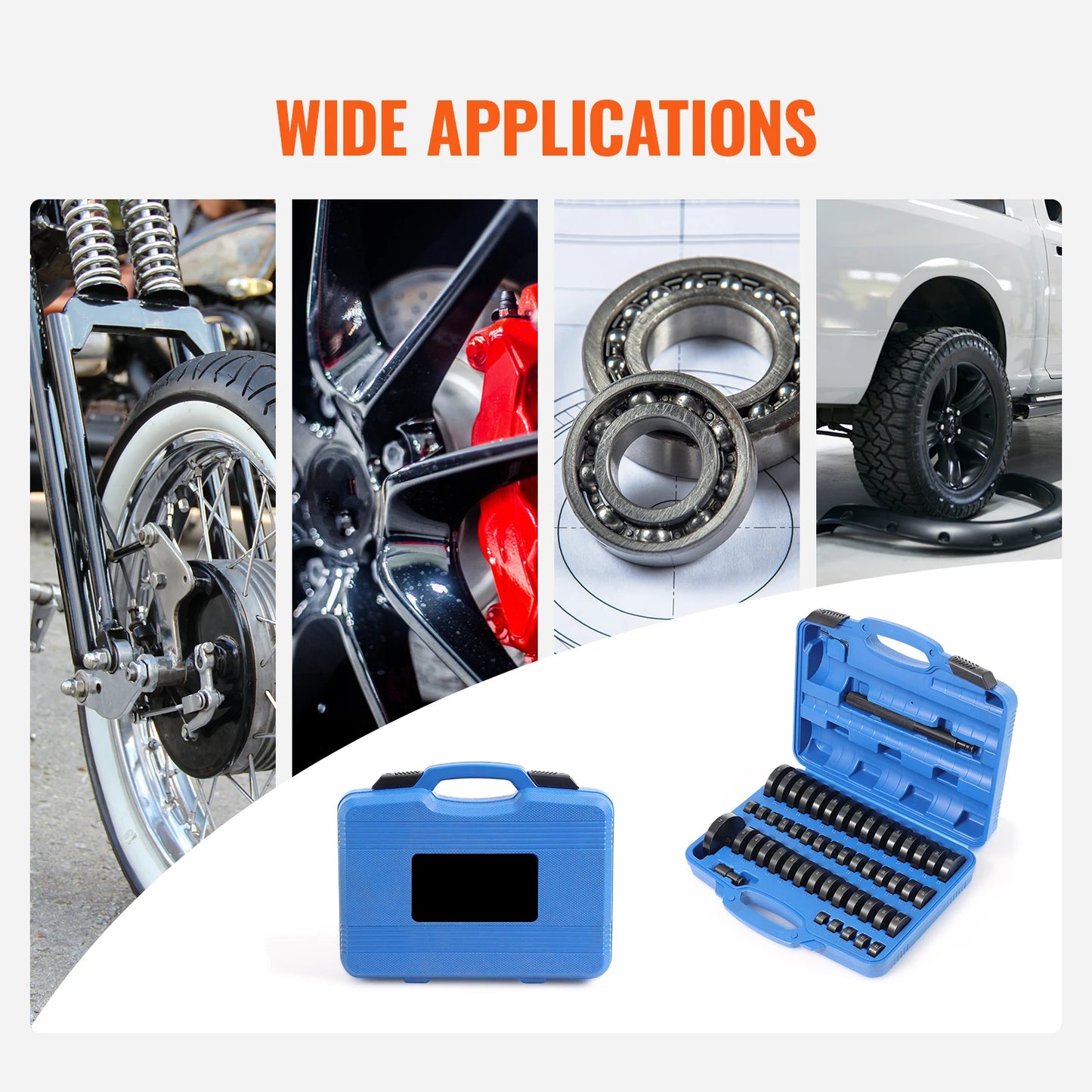 SucceBuy 52PCS Custom Bushing Bearing&Seal Driver Set