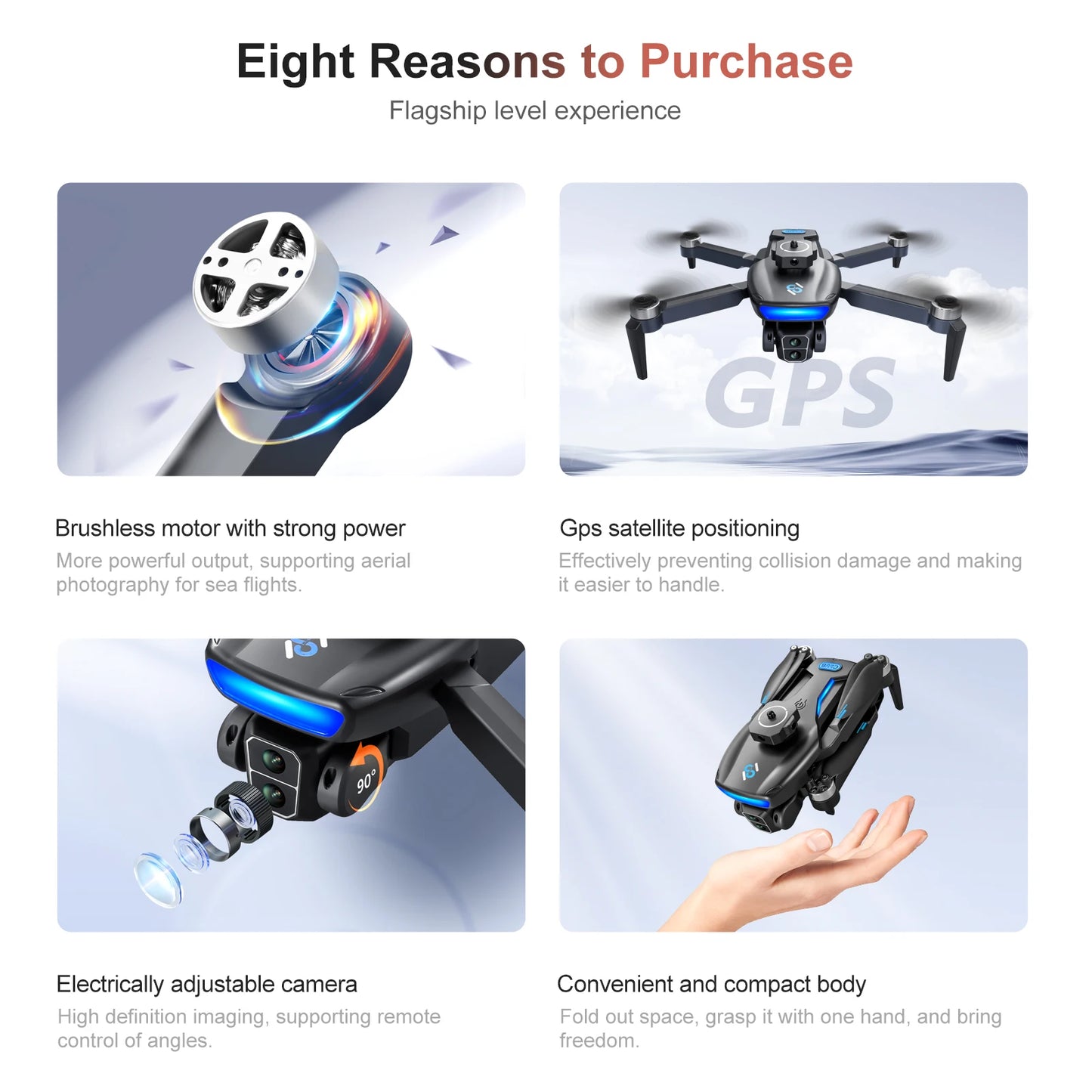 GPS Return Drone 5G Professional Photography