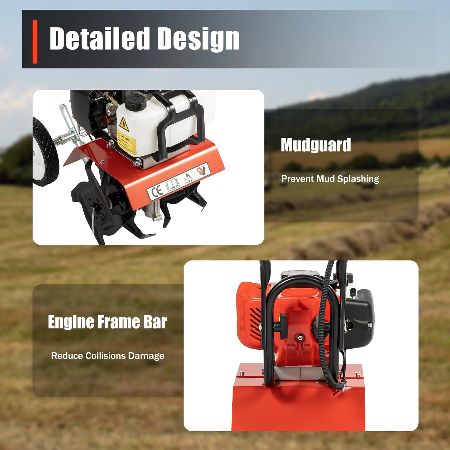 52CC Gasoline Tiller Cultivator