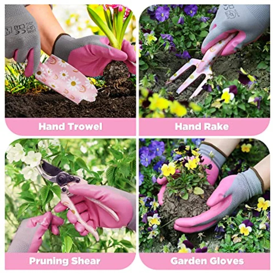 Aluminum Garden Tool Set 4PCS Heavy Duty