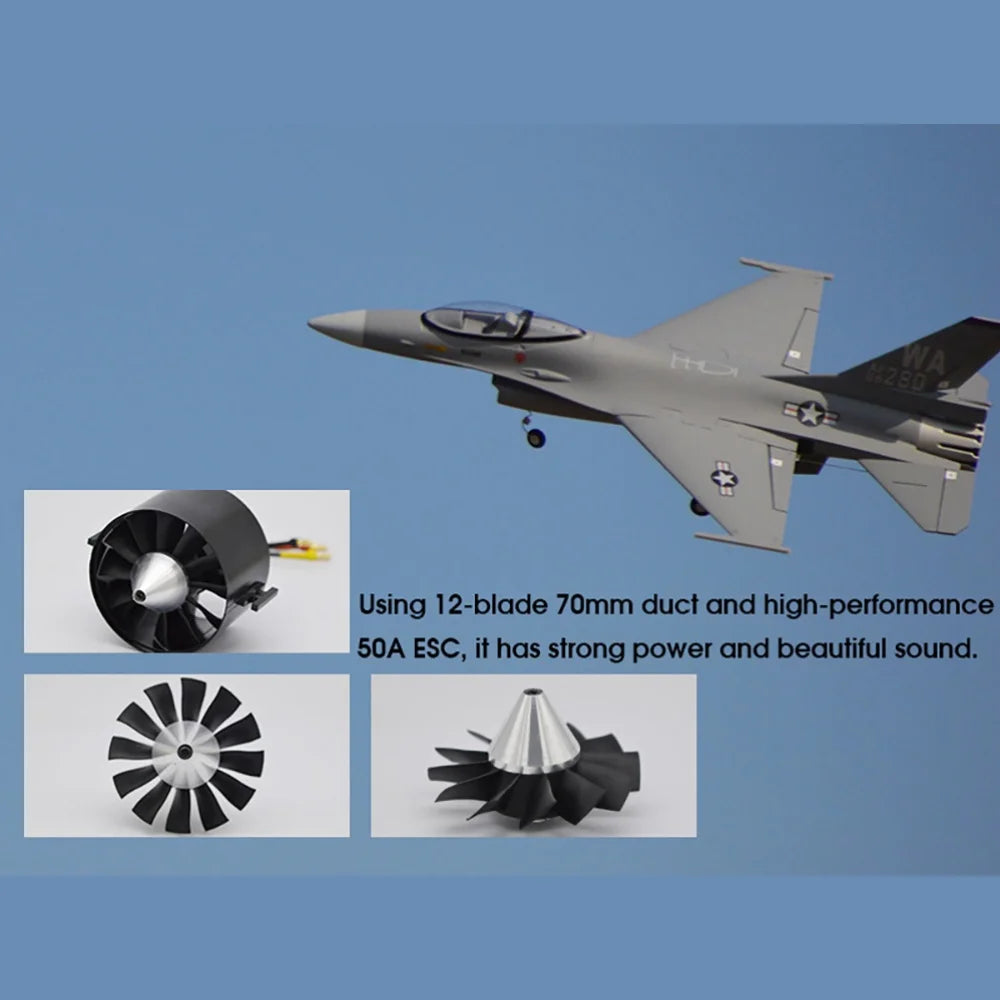 EDF Plane Jet F16 Fighting Falcon