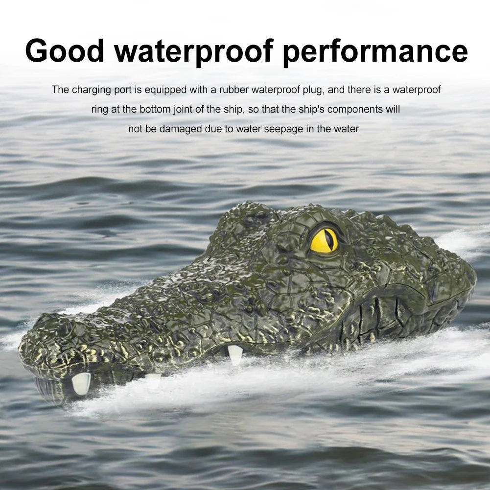 Remote Control Alligator Head Boat 2.4G Crocodile