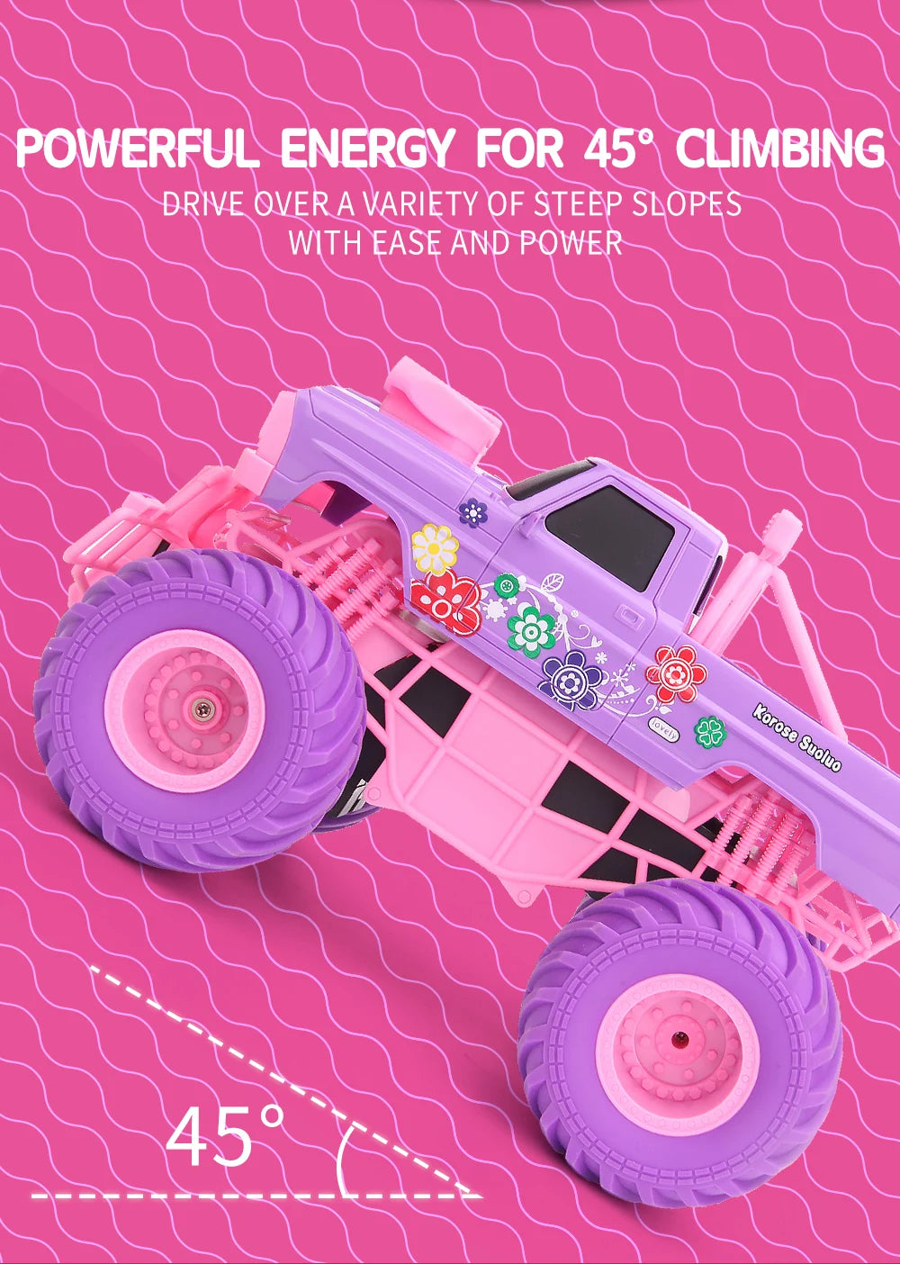 4WD 2.4G Remote Control RC Off-road Climbing Vehicle