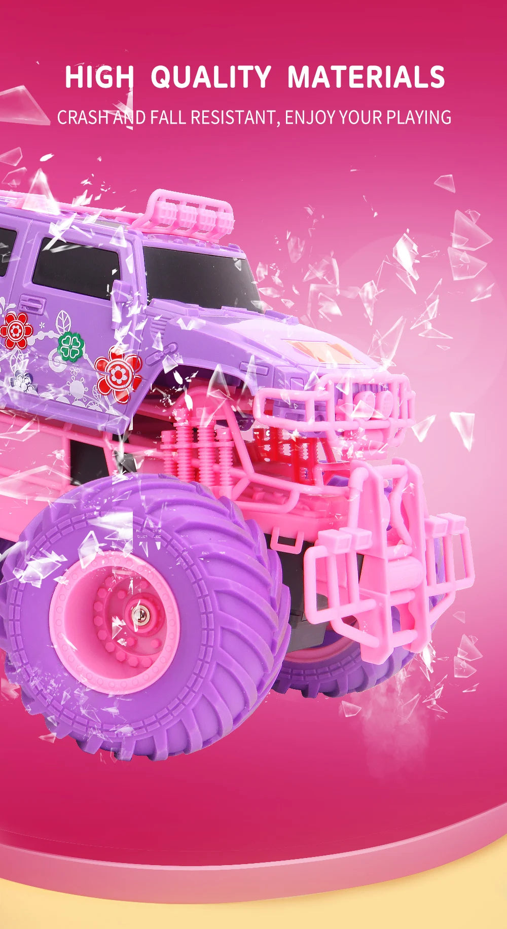 4WD 2.4G Remote Control RC Off-road Climbing Vehicle