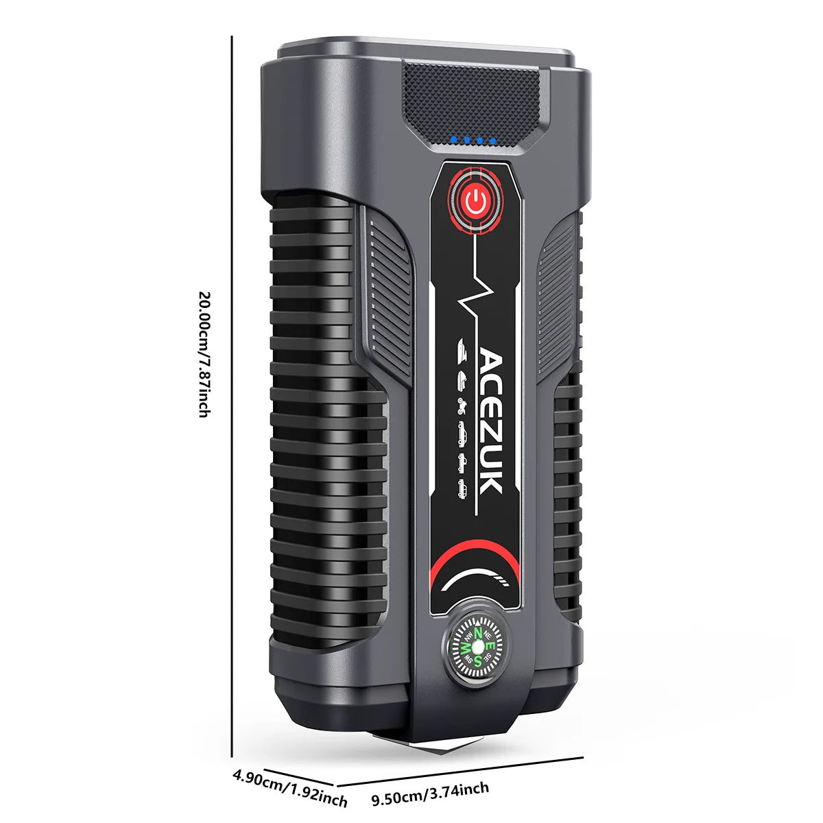 12V Car Jump Starter Automatic Battery Booster Charger