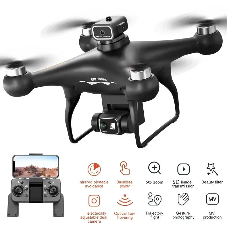 MAX Drone Professional 3 Batteries 8K Dual Camera Optica