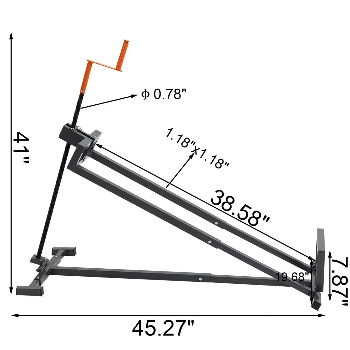 Lawn Mower Lift Jack -Lifting Platform 882 Lbs Capacity