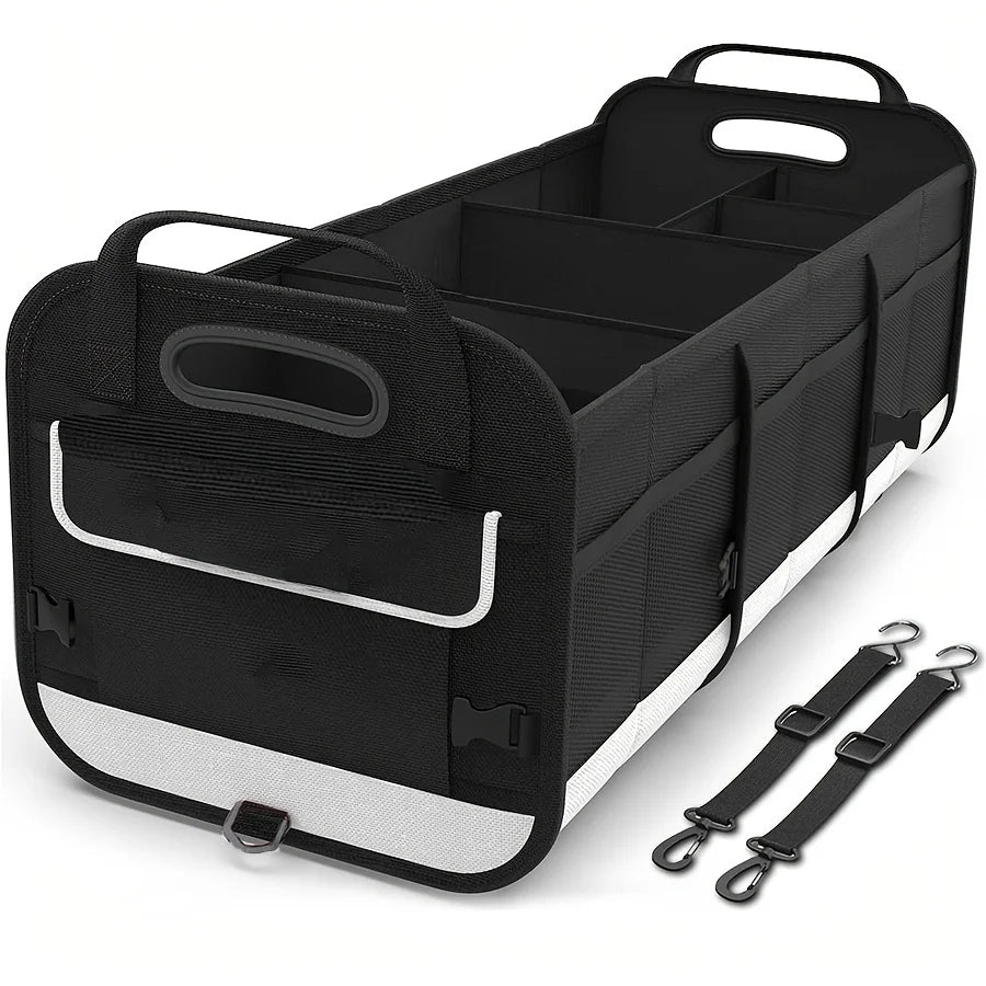 Large Trunk Organizer For Car, Collapsible