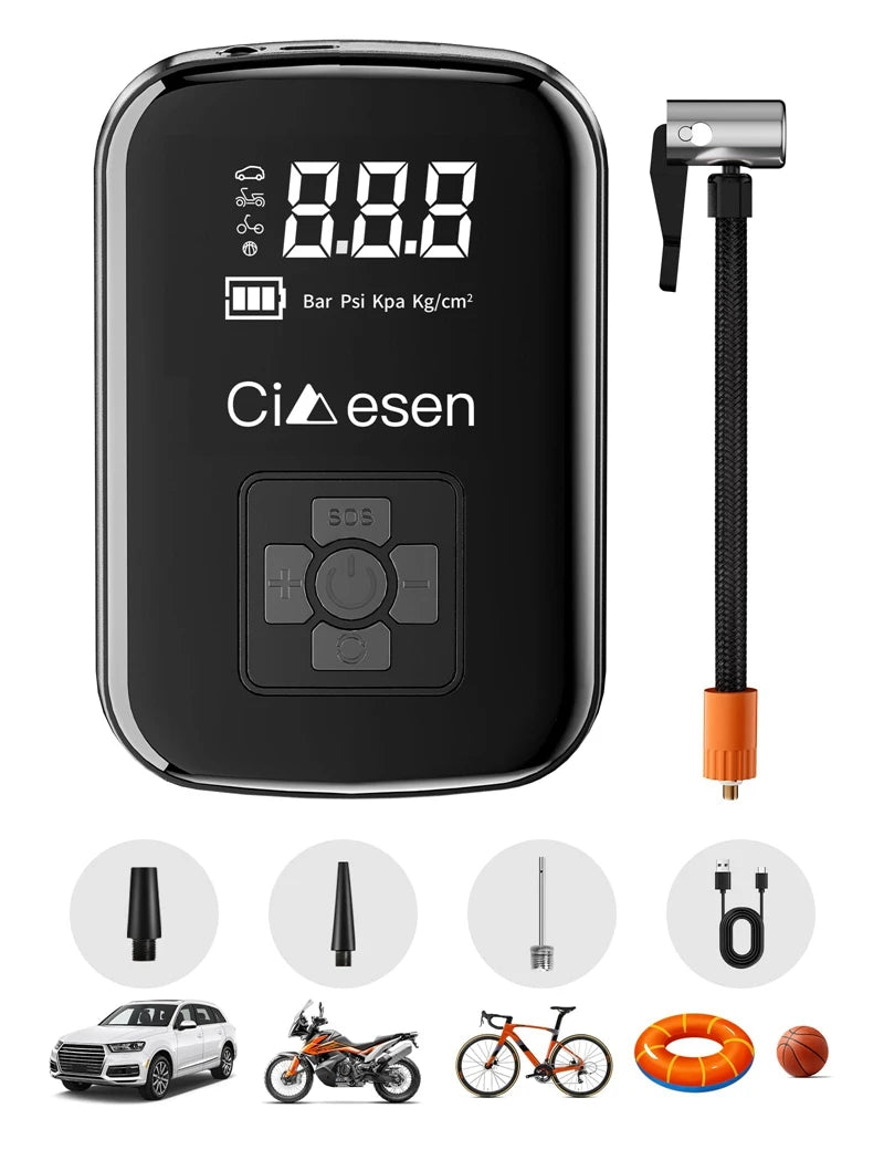 Car Wireless Air Pump 150PSI Portable Electric Tire I