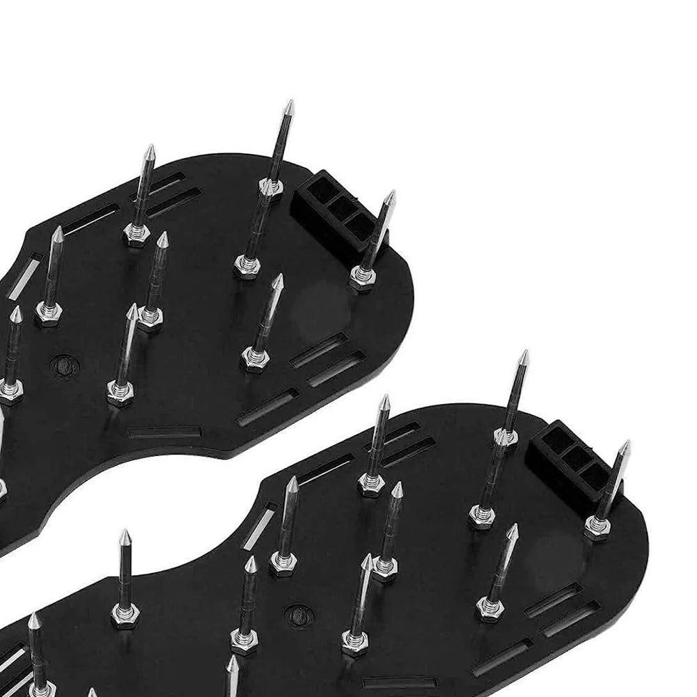 2pcs Universal Lawn Aerator Shoes with Adjustable Strap