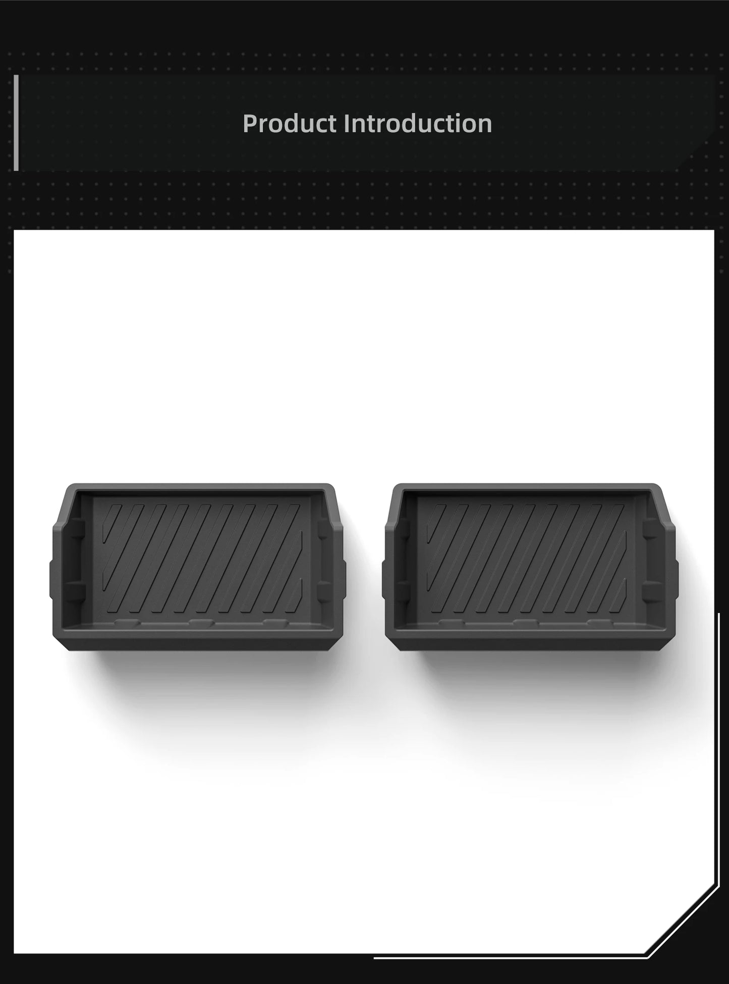 for Tesla Cybertruck Under Seat Storage Box