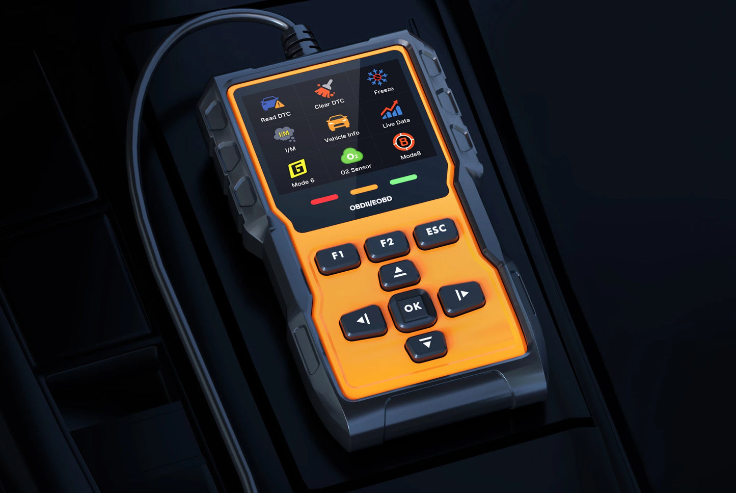 Professional OBD2 Scanner Diagnostic Tool, Check Engine