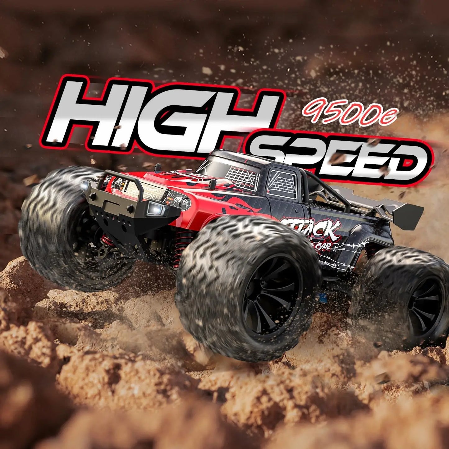 RC 4x4 Off-Road Monster, Kids/Adults.
