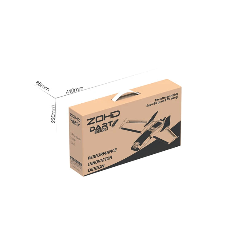 Sub-250 grams Sweep Forward Wing Airplane