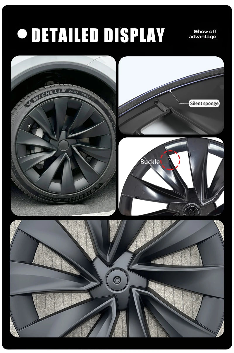 4PCS Wheel Cover 20 Inch for Tesla Model Y
