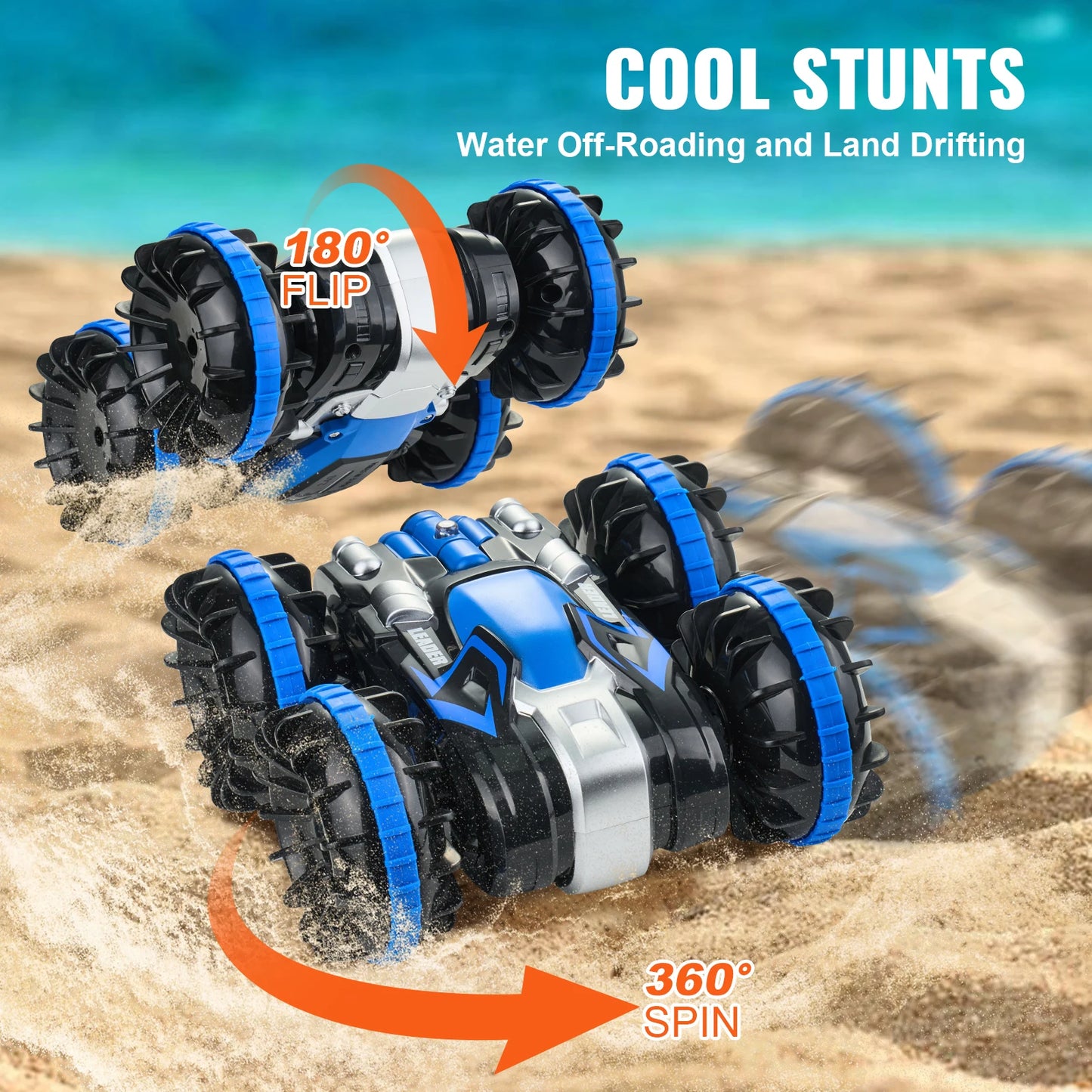 Amphibious RC Car Boat Electric Remote Control