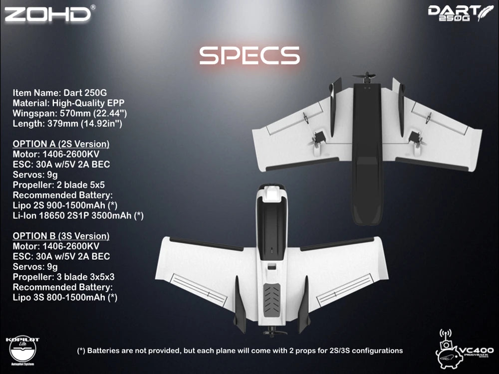 Sub-250 grams Sweep Forward Wing Airplane Drone