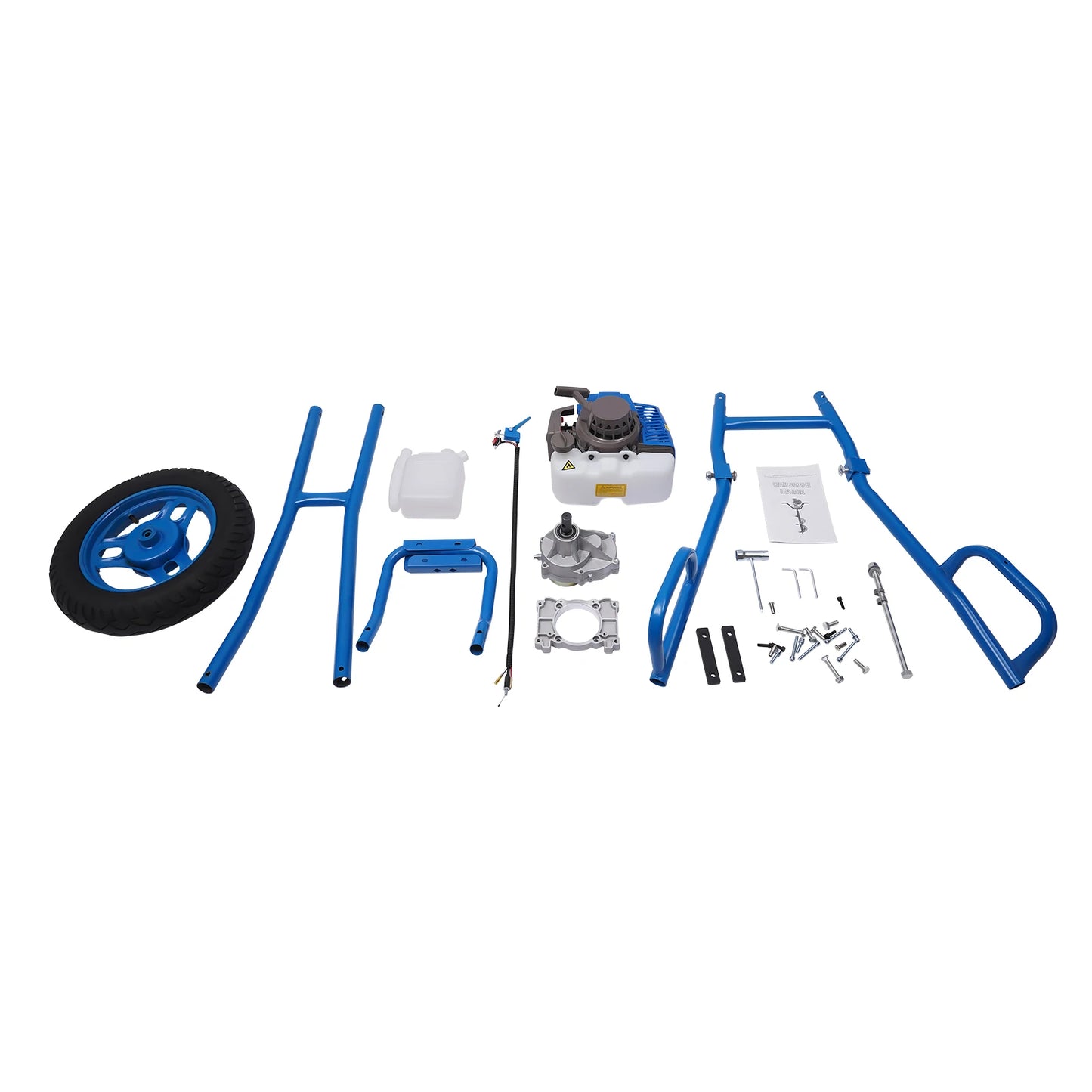 Earth Burrowing Blue with 2 Stroke WheeL