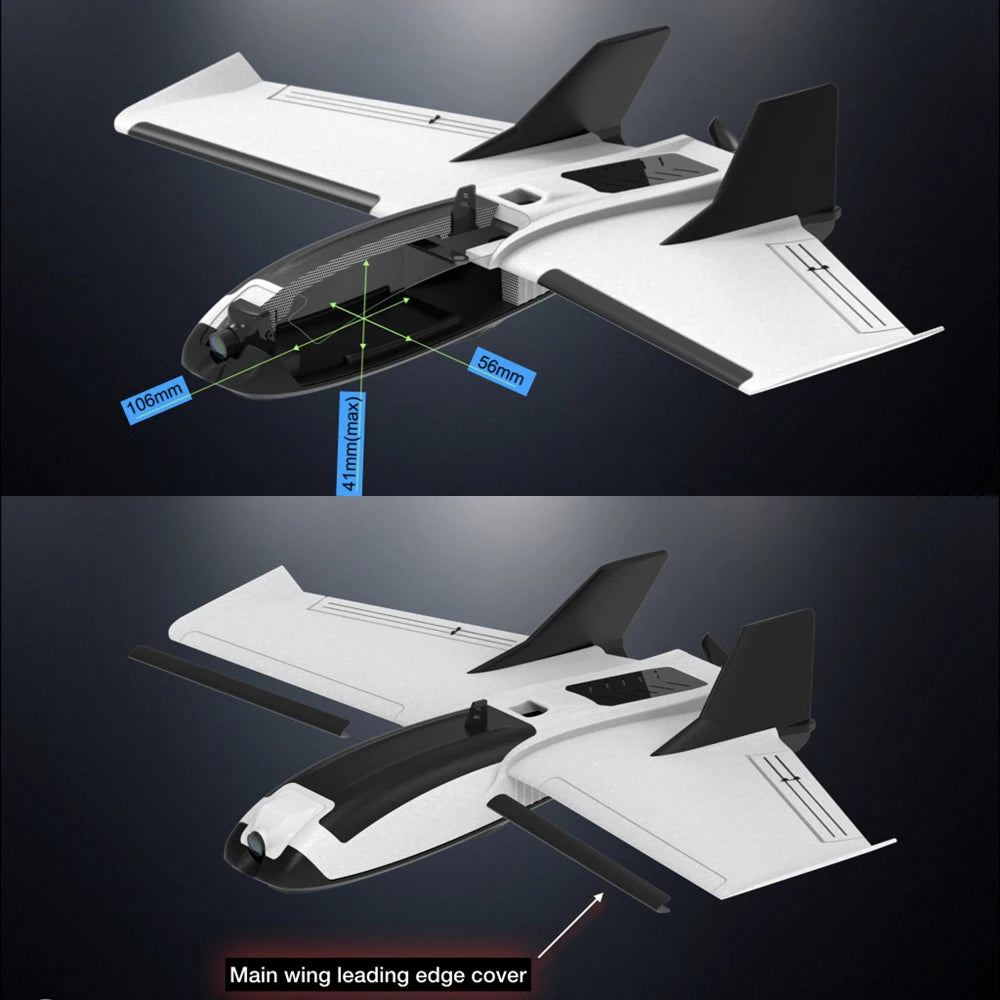 Sub-250 grams Sweep Forward Wing Airplane