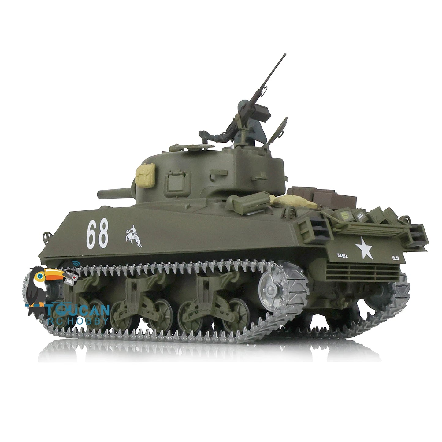 RC Tank 7.0 Upgraded M4A3 Sherman