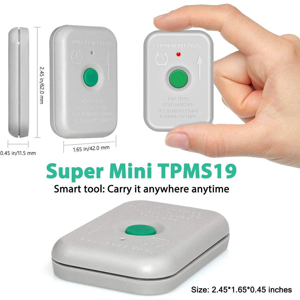 Tire Pressure Reset Instrument TPMS19 Tire Pressure Sensor