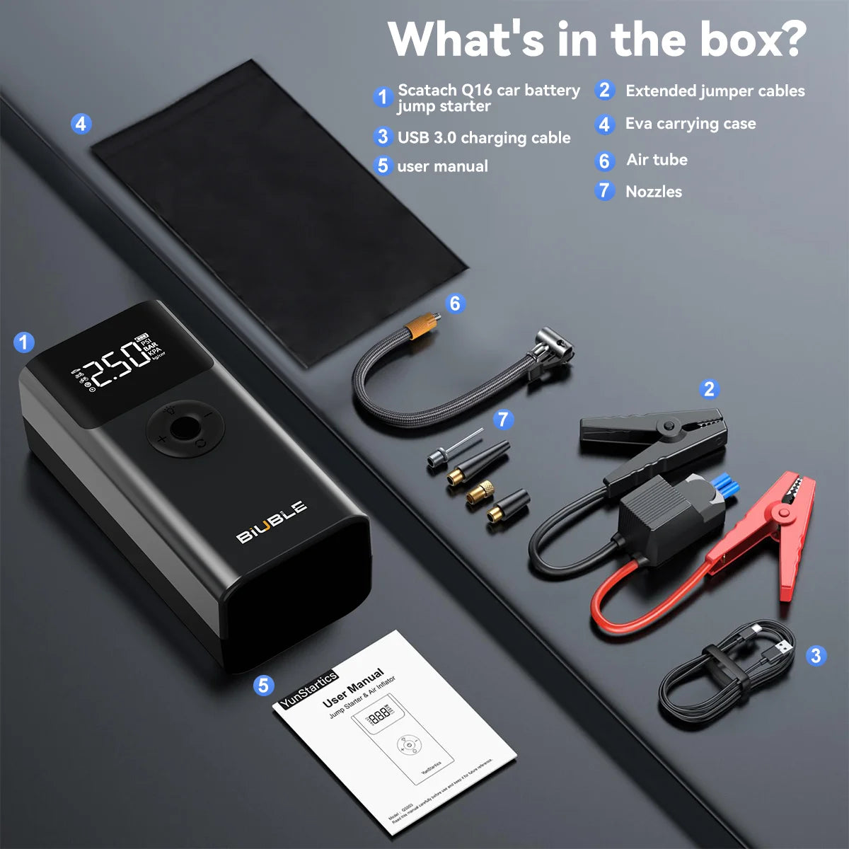 Car Jump Starter 4000A/7000A