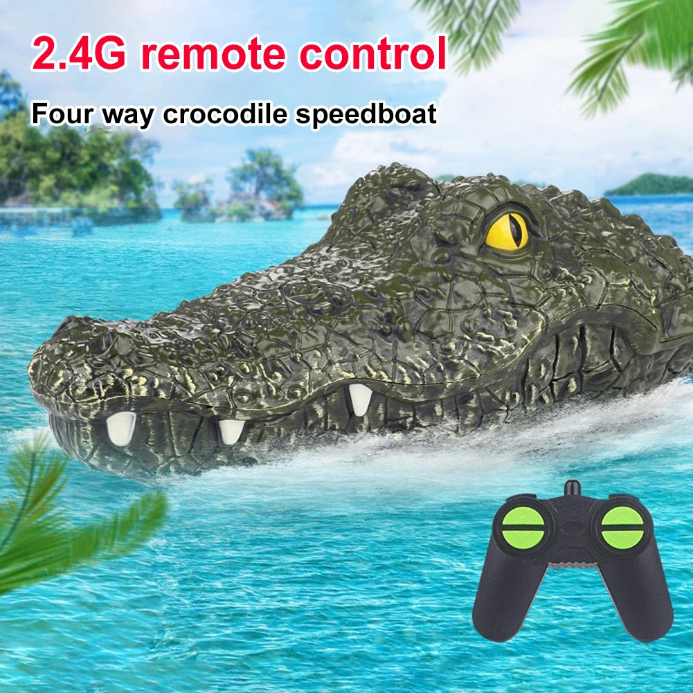 Remote Control Alligator Head Boat 2.4G Crocodile
