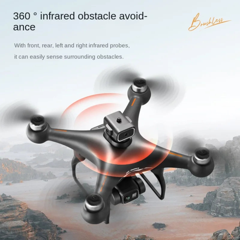 MAX Drone Professional 3 Batteries 8K Dual Camera Optica