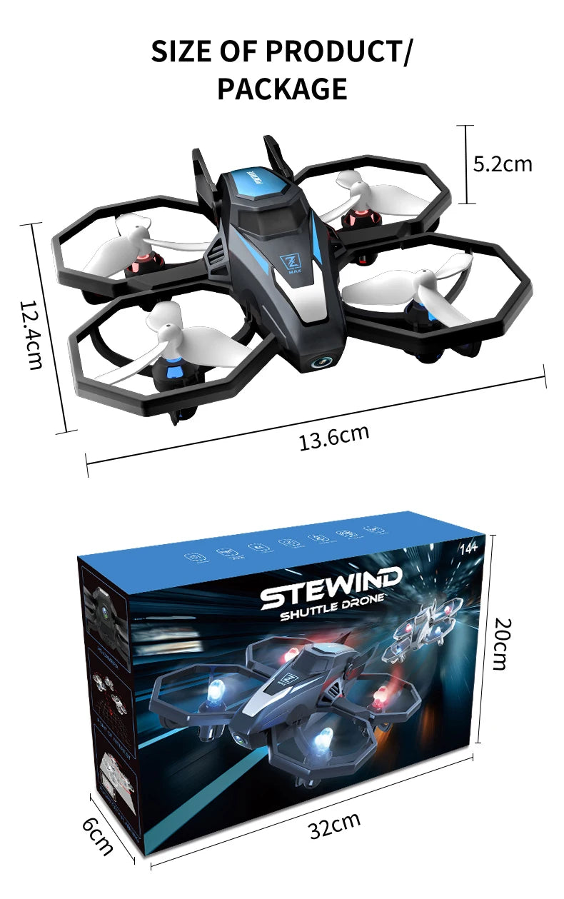 Remote Control Drone Camera Supports Photo Video