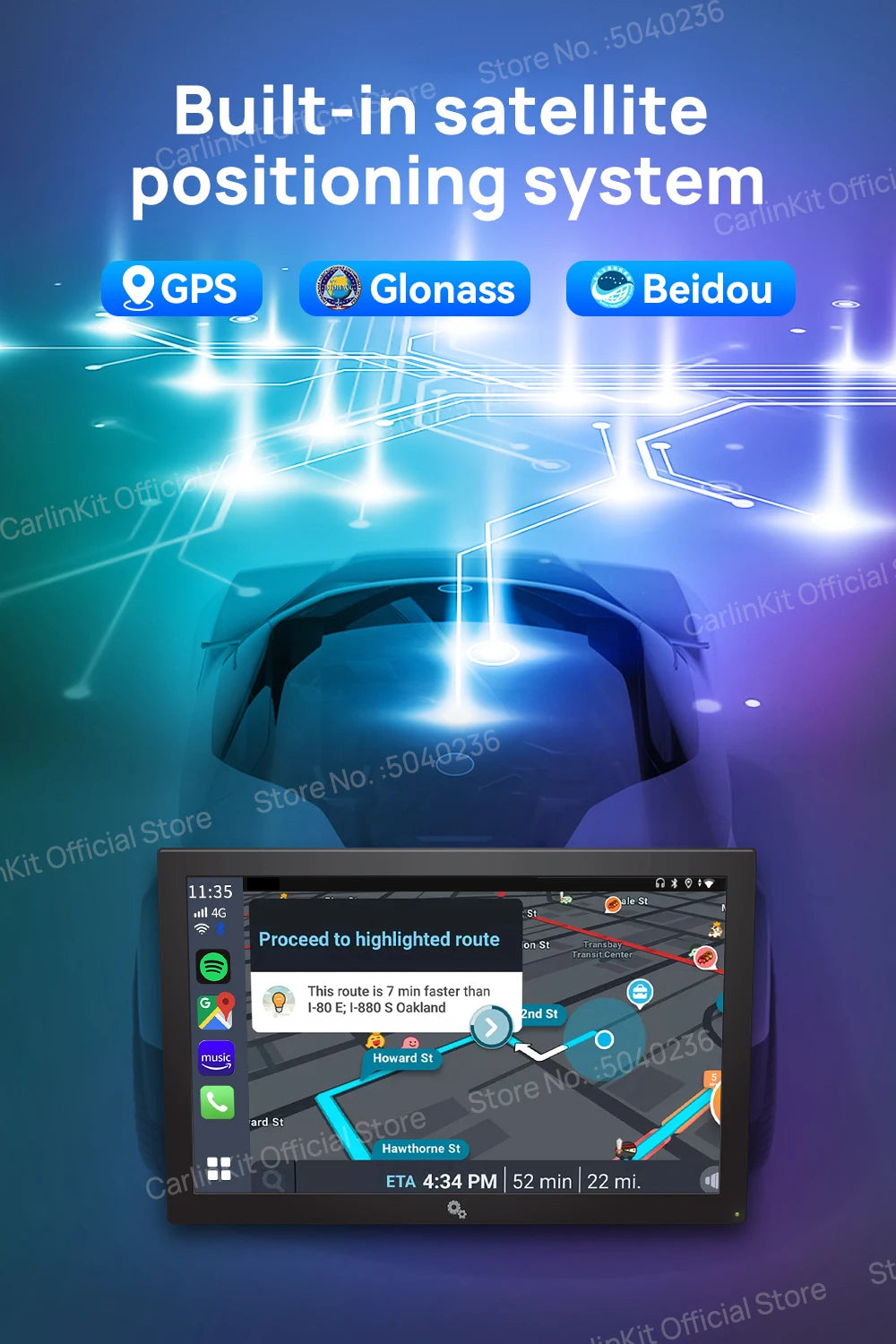 2025 CarlinKit 3 In 1 Android 13 Mini CarPlay Ai Box
