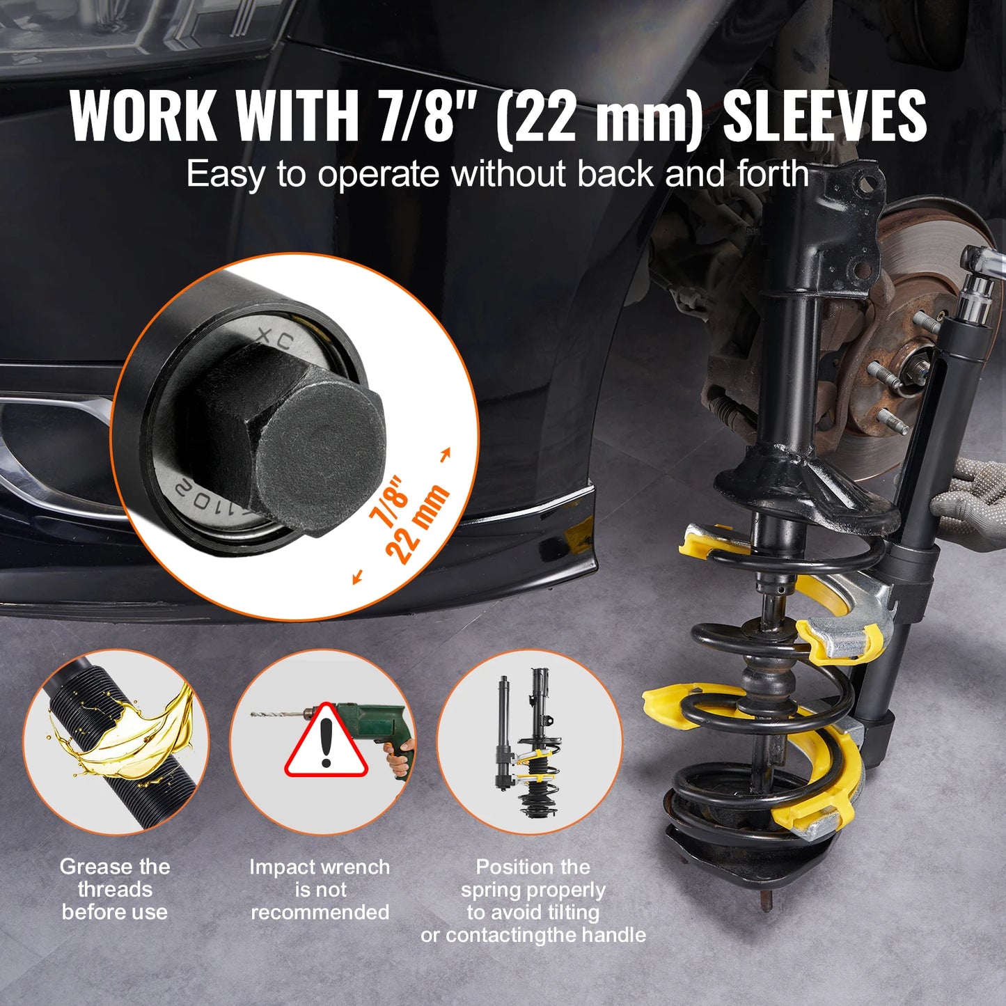 SucceBuy Strut Spring Compresso