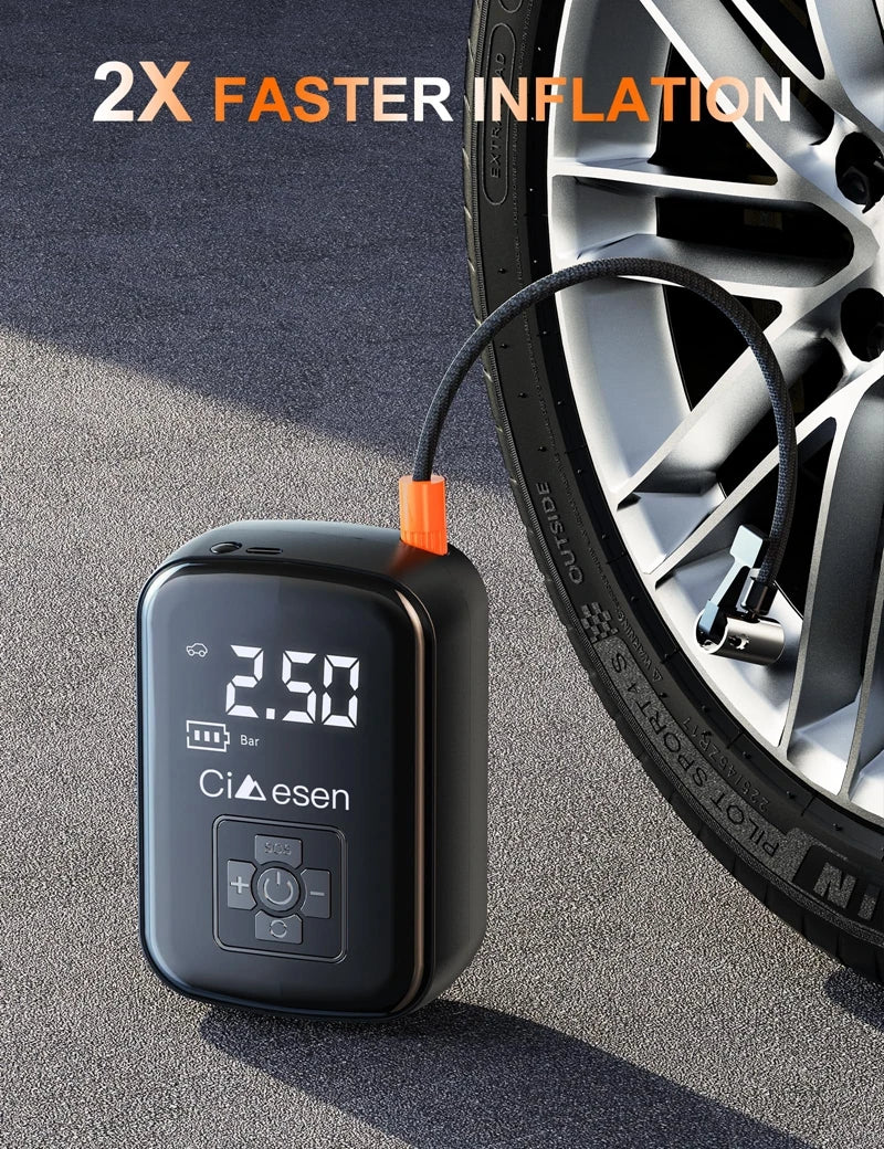 Car Wireless Air Pump 150PSI Portable Electric Tire I