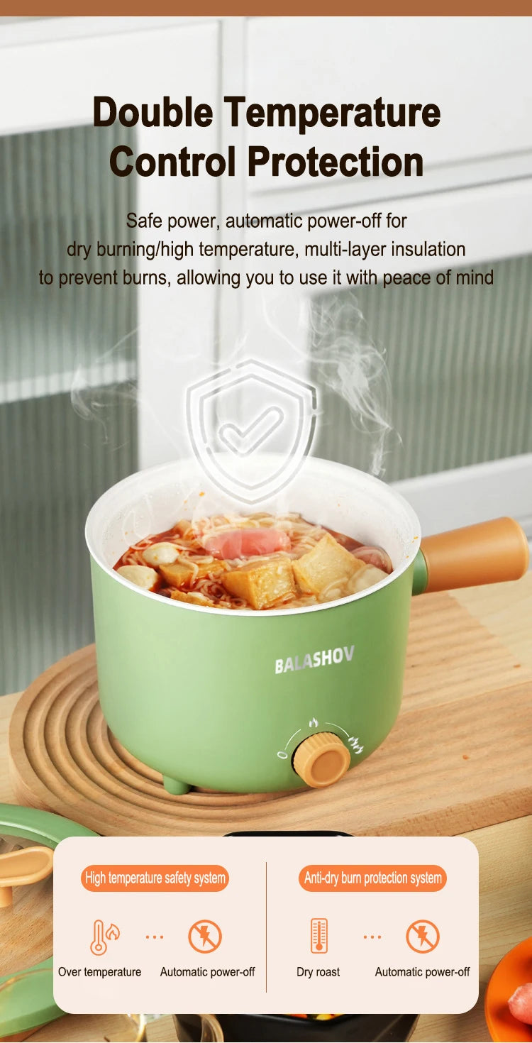 220V/110V Electric Rice Cooker Multifunctional Stew Pan