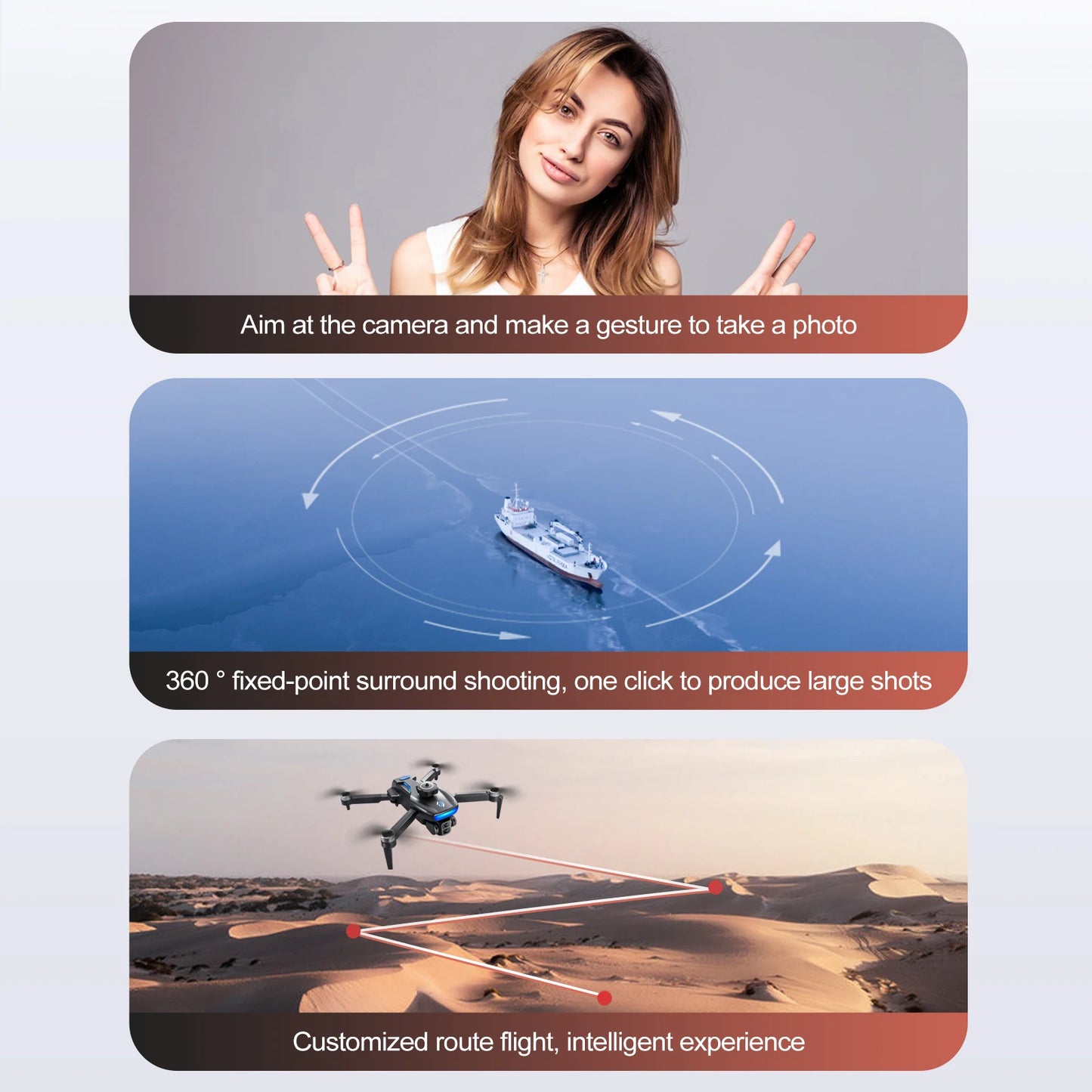GPS Return Drone 5G Professional Photography