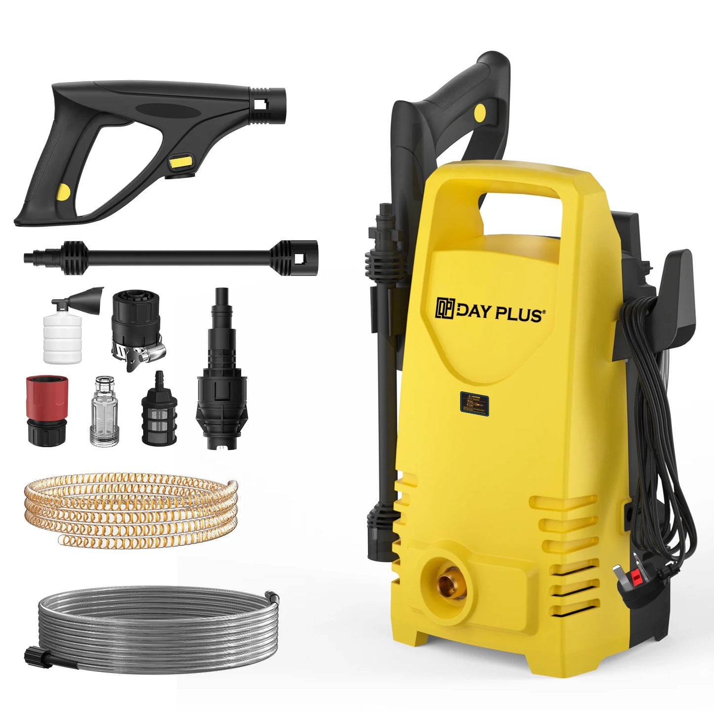 1800W 1.6GPM Electric Power Washer with 3-in-1 Nozzle