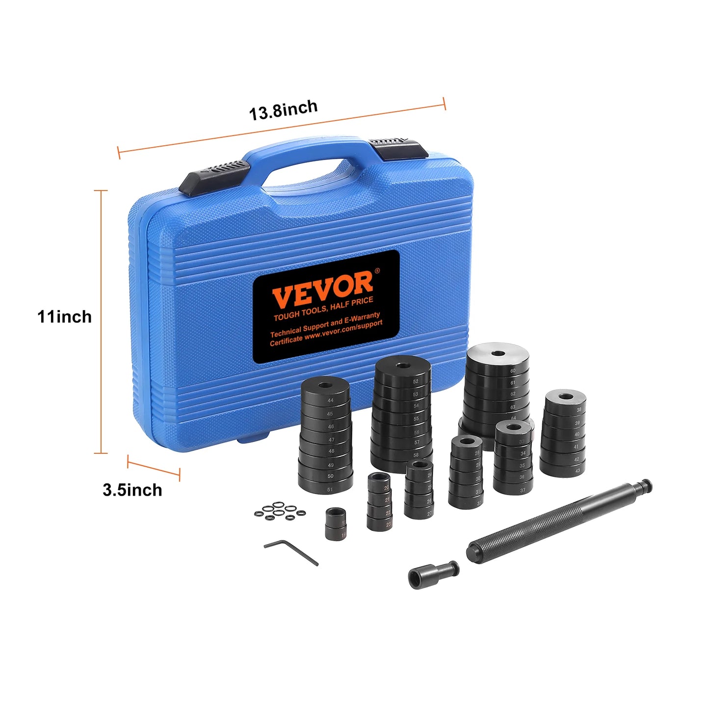 SucceBuy 52PCS Custom Bushing Bearing&Seal Driver Set