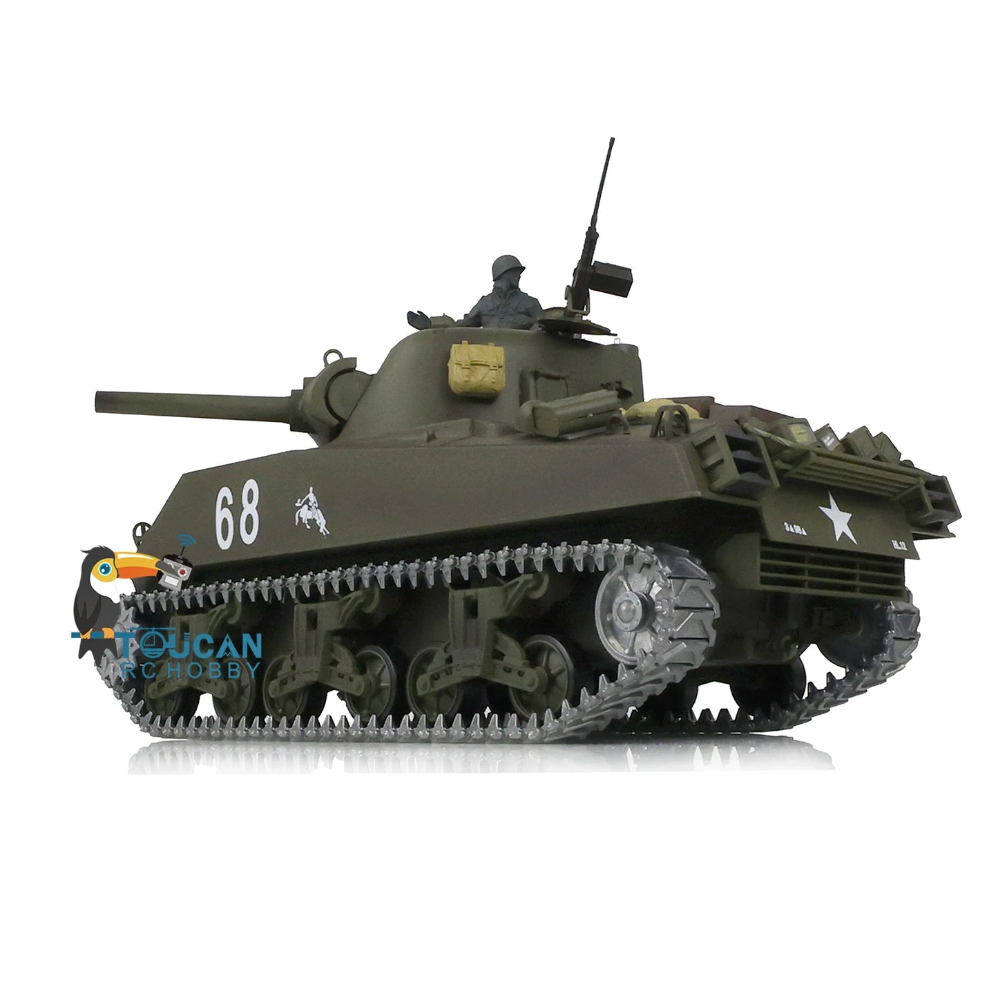 RC Tank 7.0 Upgraded M4A3 Sherman