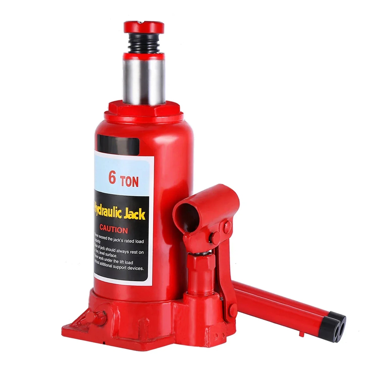 6T Heavy Duty Hydraulic Bottle Jack Lifting