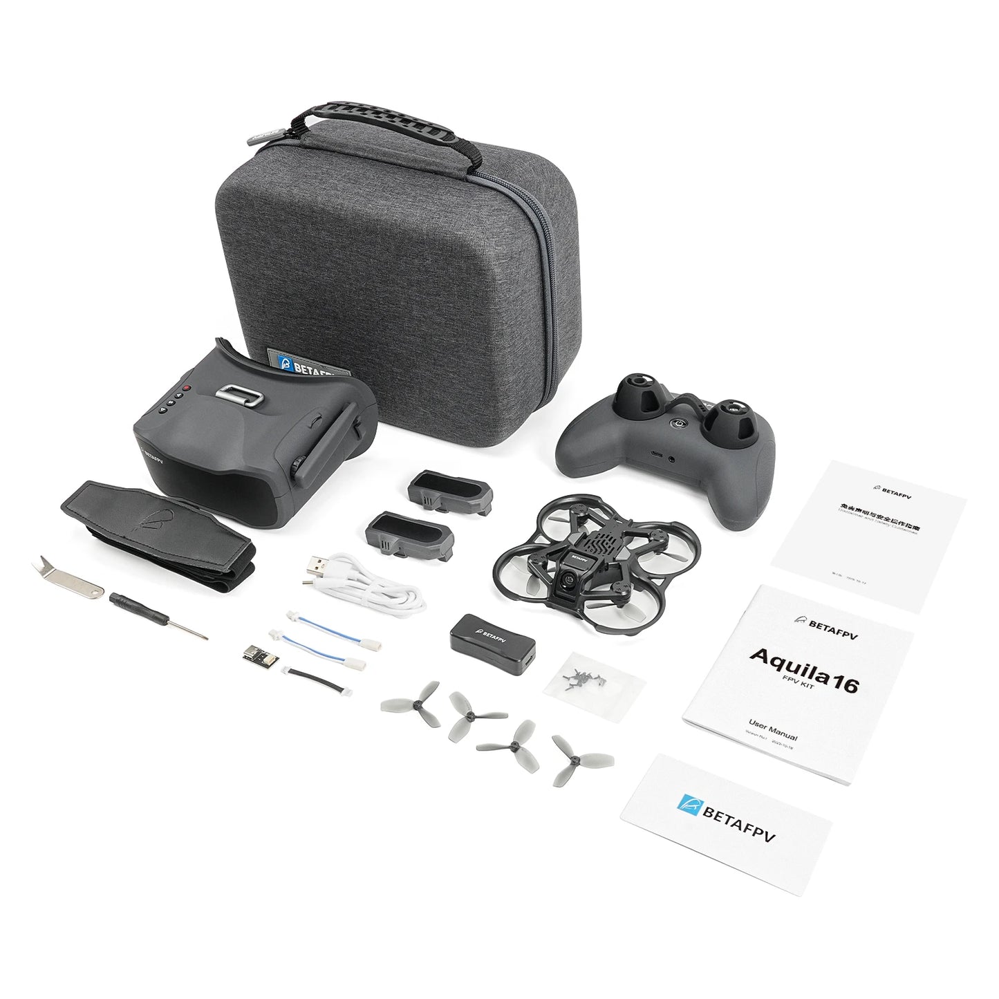 Kit Brushless Racing Drone Professional Quadcopter Indoo