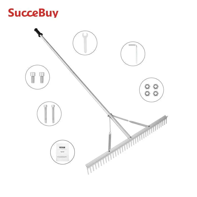 Landscape Rake 36" Head Aluminum
