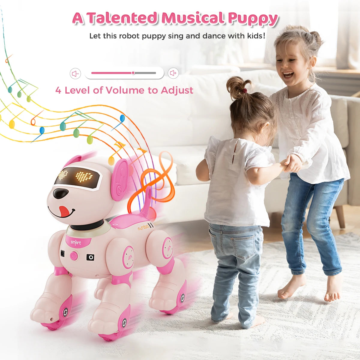 Robot Dog Toy for Kids Voice RC
