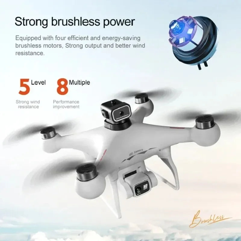 MAX Drone Professional 3 Batteries 8K Dual Camera Optica