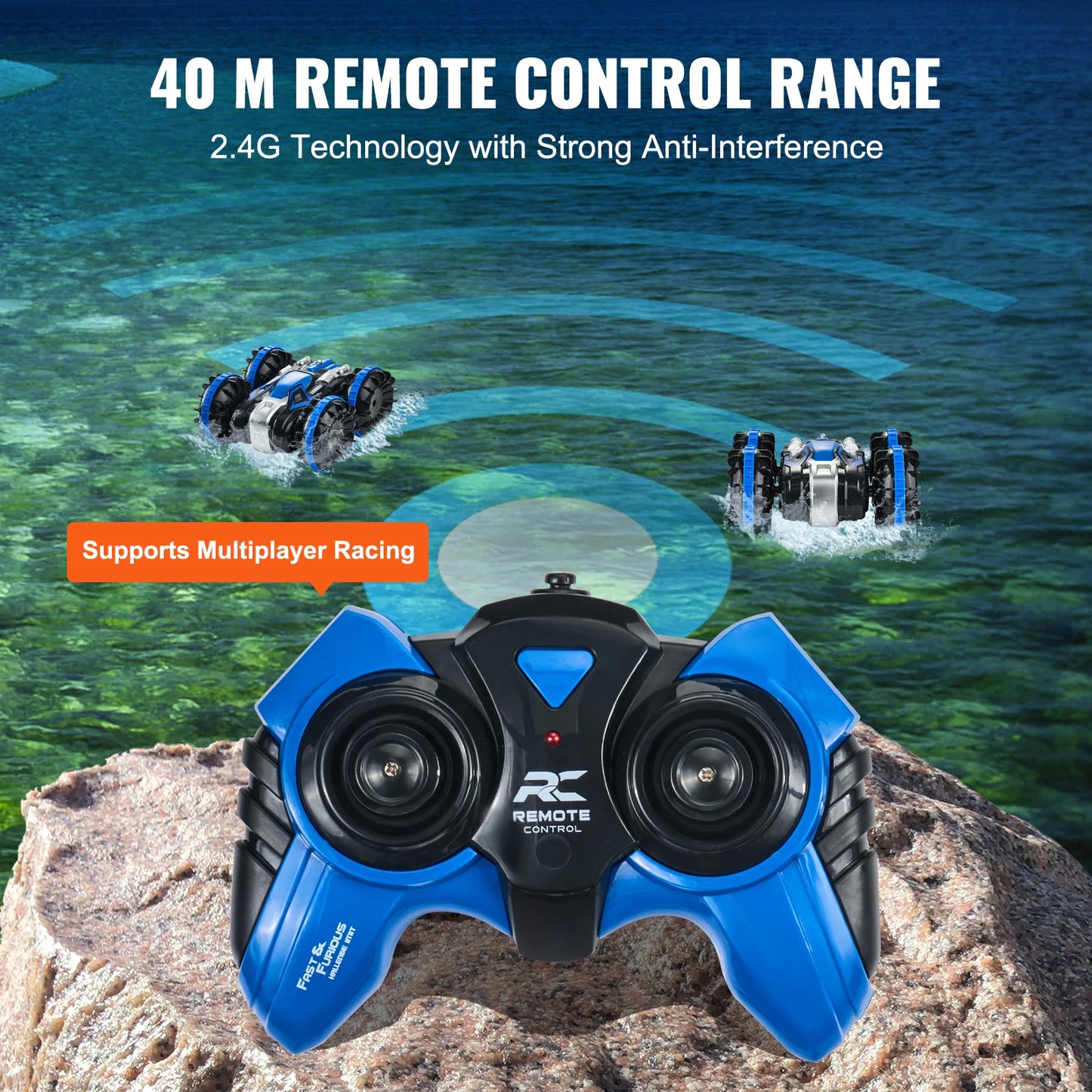 Amphibious RC Car Boat Electric Remote Control